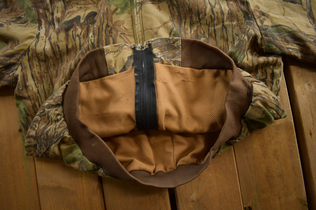 Vintage 1990s Gander Mountain Camo Bomber Jacket