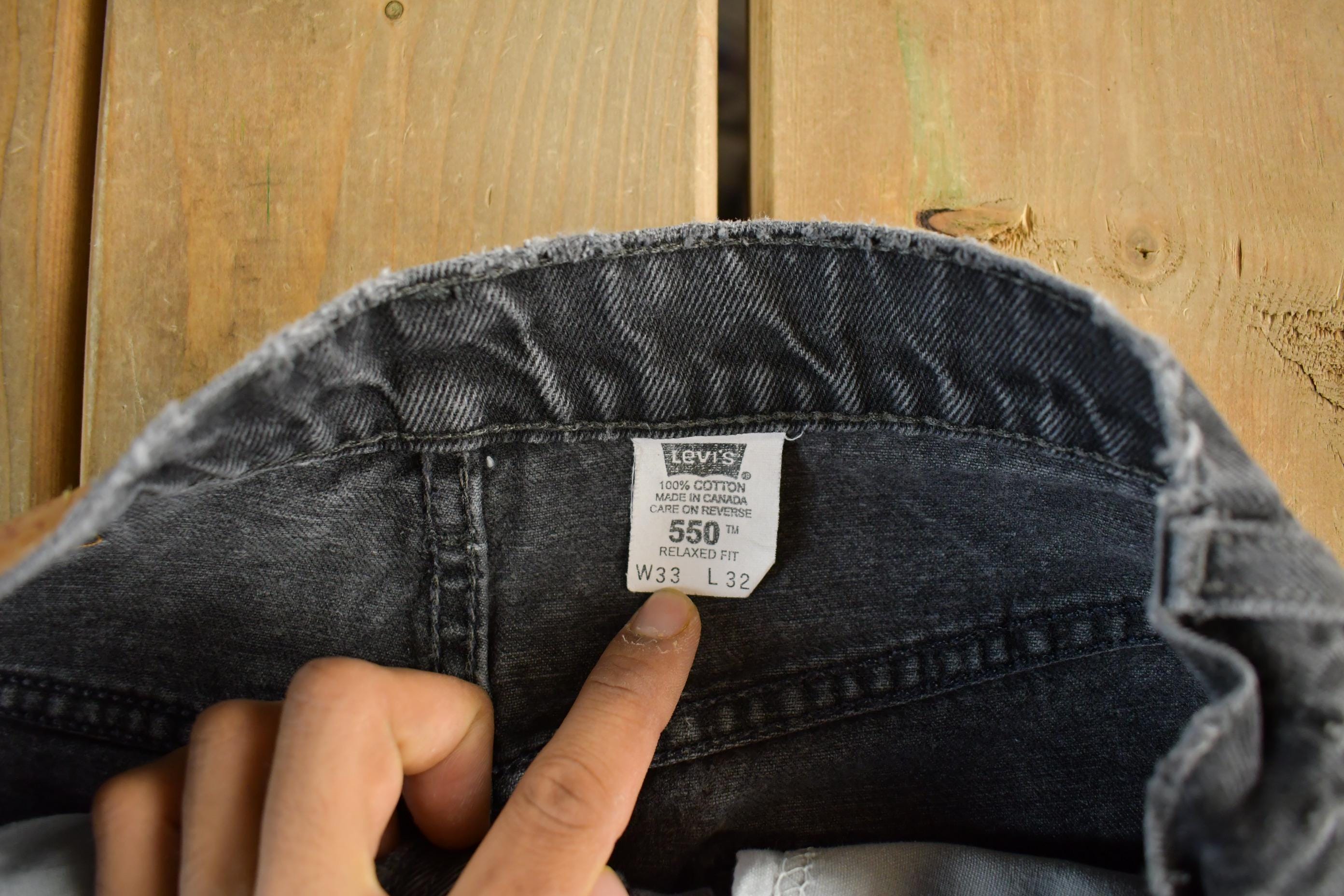 Vintage 1990s Levi's 550 Denim Jeans Men's 32 x 30
