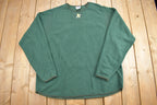 Vintage 1990s Oakland Athletics Crewneck Sweater / Embroidered / NCAA Sweatshirt / Sportswear / Americana