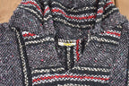 Vintage 1990's Earth Rug Hoodie  90s Hoodie  Vintage Sweater  Earth Rug Sweater  80s  90s  Athletic Pull Over  Striped Hoodie