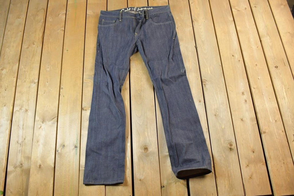 Vintage 1990s Japanese Denim Cult Of Individuality Jeans Size 34