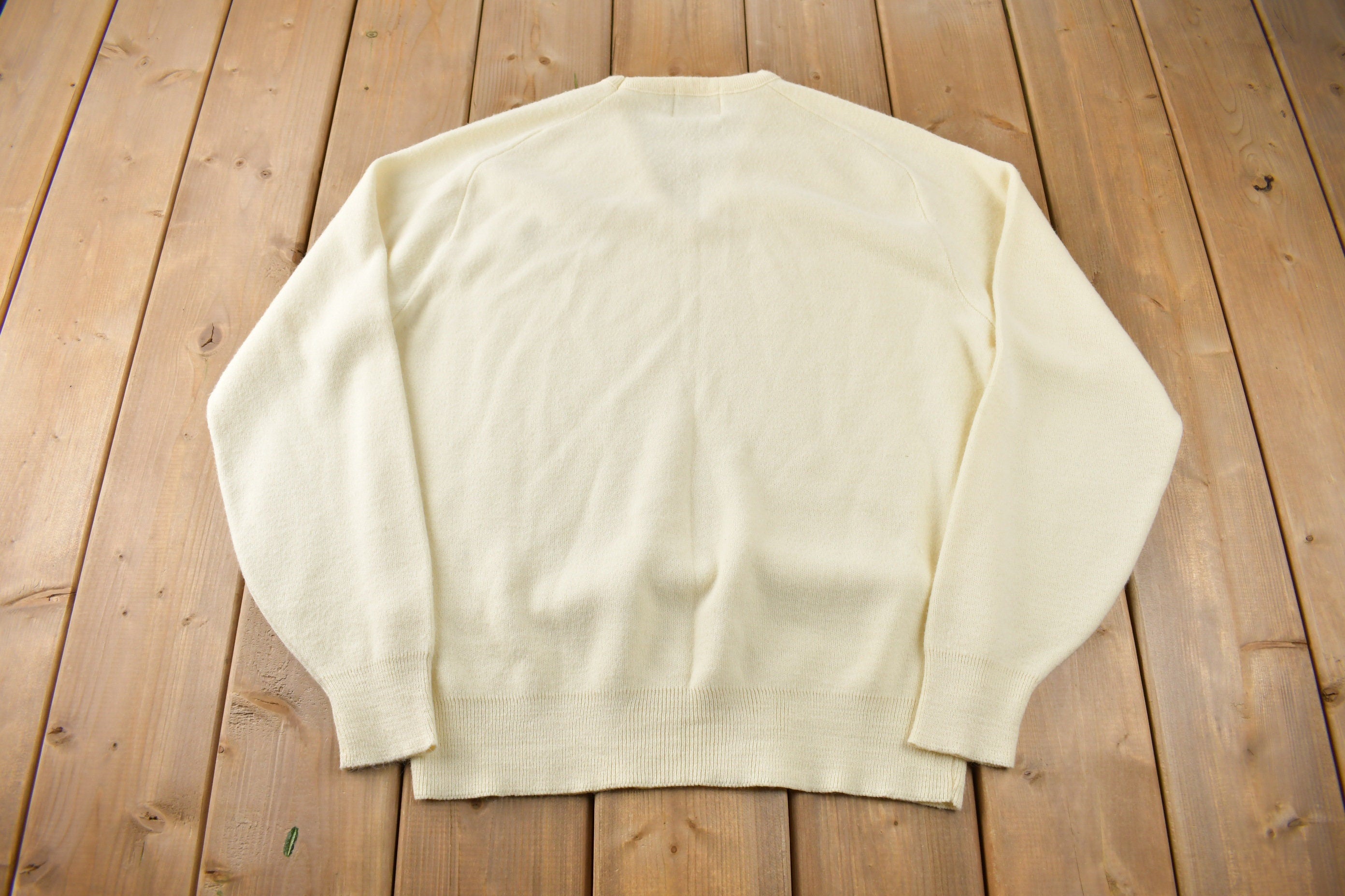 Vintage 1990s Miller Genuine Draft Racing Team Knit V Neck Sweater Size XL Made In USA