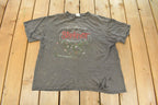 Vintage Y2K Thrashed Slipknot All Over Print Band Tee Men's XL