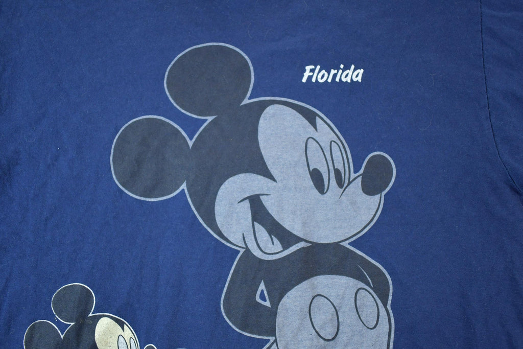 Vintage 1990s Florida Disney Cartoon Promo T-Shirt Mens L
