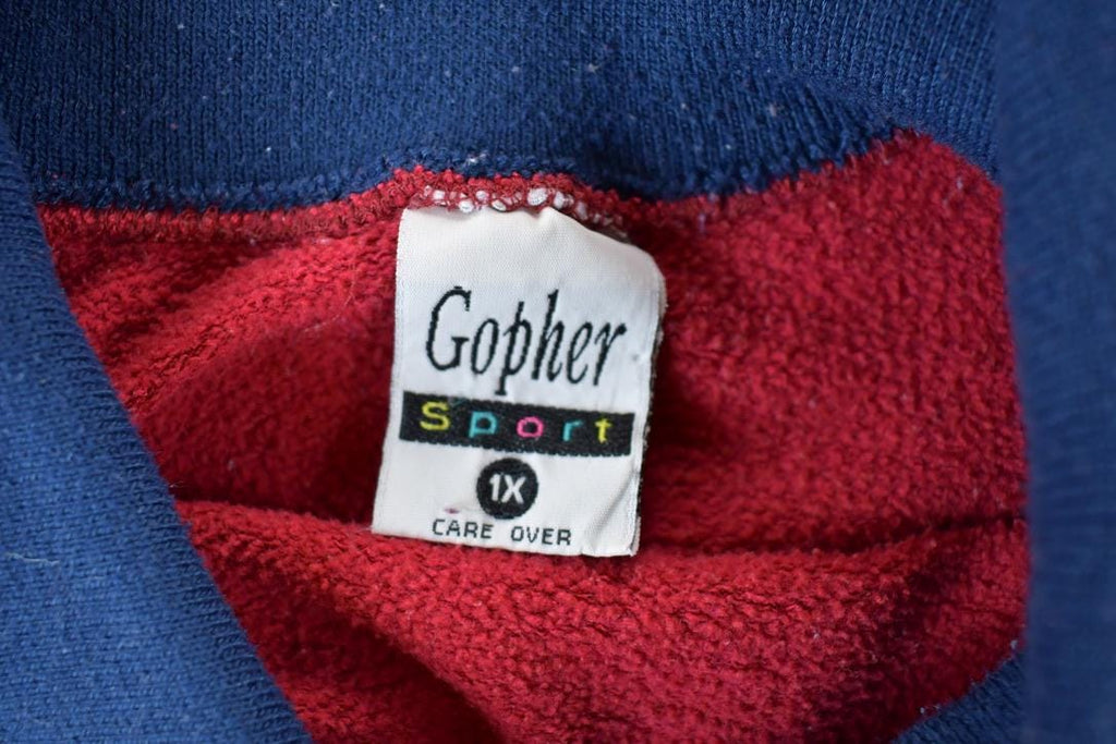 Vintage 1990s Bear Collector Collared Crewneck Sweater