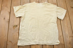Vintage 1980s Jamaica A Lot of People Friends Souvenir T Shirt