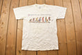 Vintage 1990s Theory Of Evolution Scuba Graphic T Shirt