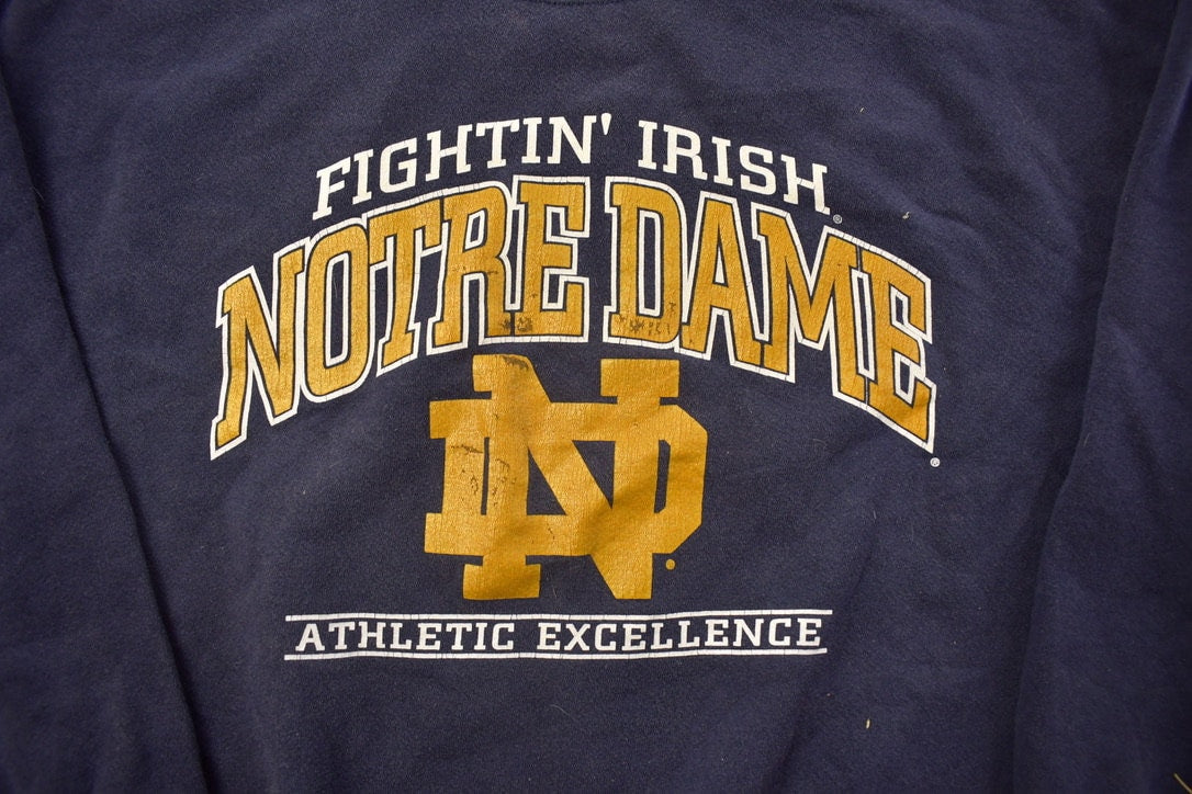 Vintage 1990s Notre Dame Fightin' University Collegiate Crewneck