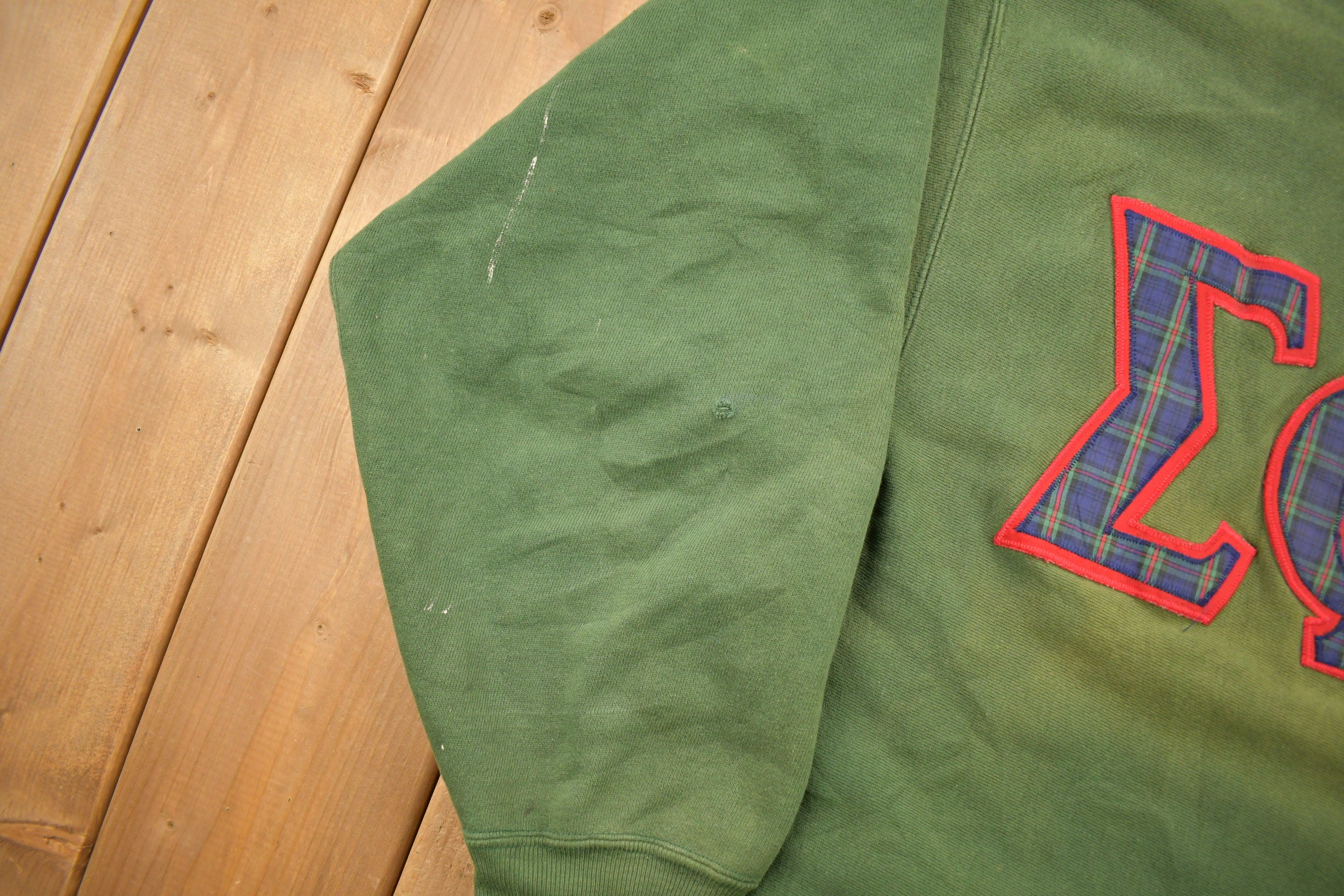 Vintage 1990s Frat Sorority Style Champion Reverse Weave Crewneck Sweatshirt