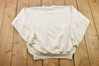 Vintage 1990s Winter Trees Crewneck Sweater