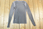 Women Vintage Vigoss Y2K Waffle Knit T-Shirt