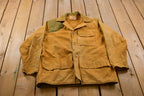 Vintage 1980s Saftbak Hunting Canvas Blazer Jacket