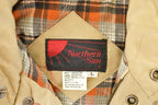 Vintage 1990s Northern Suns Plaid Lined Vest Jacket Men's Large