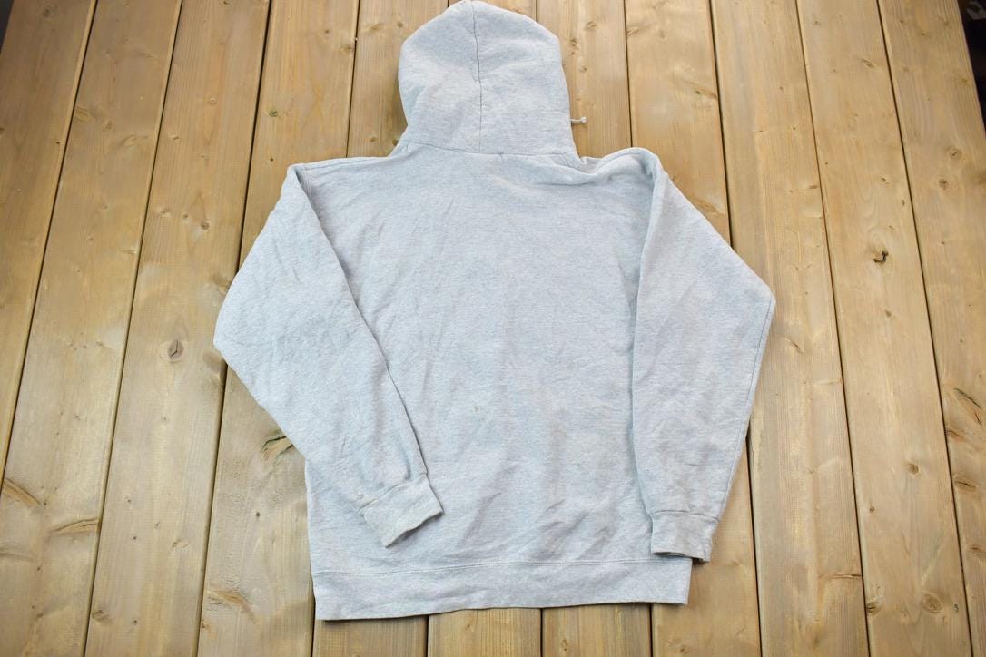 Vintage 1990s Bridgewater Swimming Ultimate Hanes Graphic Hoodie