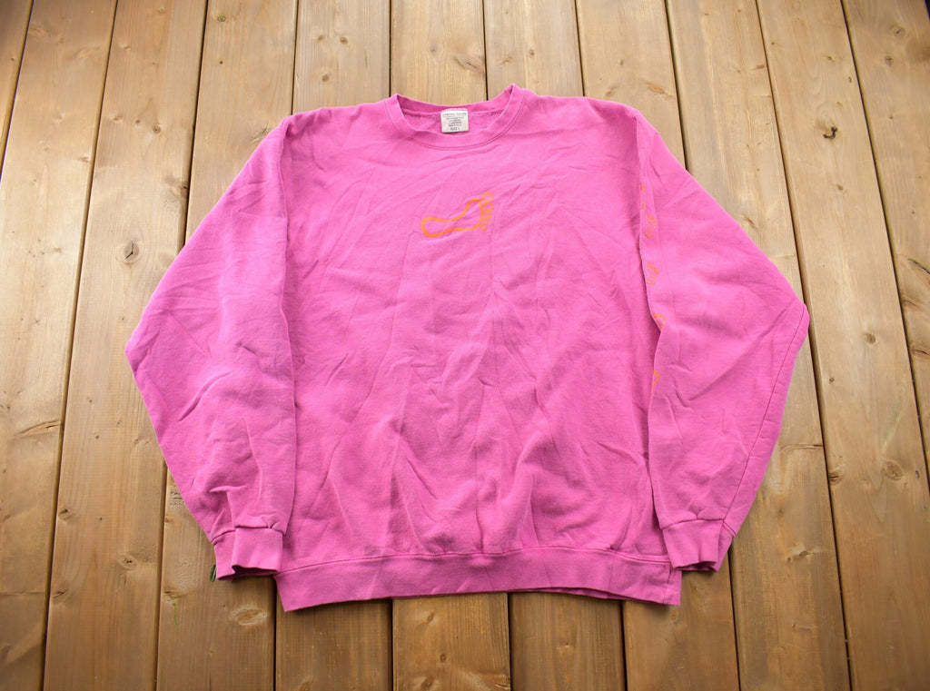 Vintage 1990s The Barefoot Charity Walk Crewneck Sweatshirt
