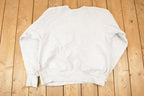 Vintage Y2K Mustang Baseball Embroidered Heavyweight Crewneck Sweatshirt Men's XL