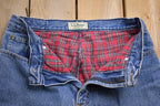 Vintage 1990s L.L Bean Lined Blue Jeans Size 28 x 31