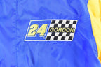 Vintage 1990s Nutmeg Jeff Gordon 24 Nascar Embroidered Racing Jacket