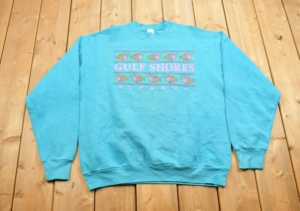 Vintage 1990s Gulf Shores Alabama Crewneck Sweatshirt