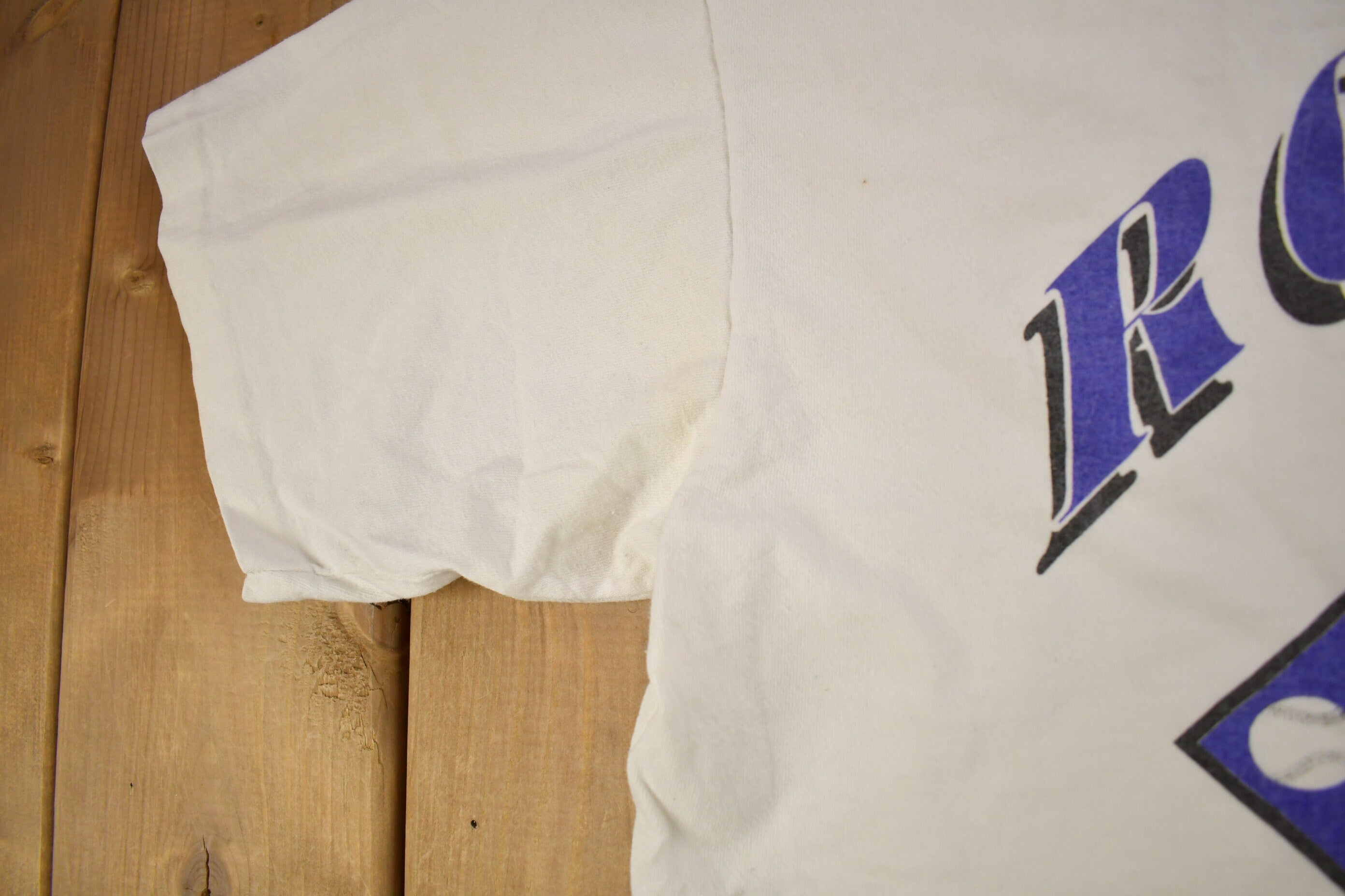 Vintage 1990s Colorado Rockies Baseball T-Shirt