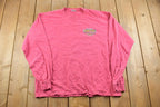 Vintage 2004 Kenny Chesney Guitars And Tiki Bars Tour Band Long Sleeve T-shirt