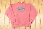 Vintage 1990s San Francisco Gal Paisley Embroidered Letters Crewneck Sweatshirt Mens L