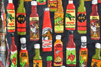 Vintage 1990s Hot Sauce AOP Button Up Shirt