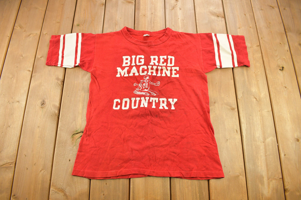 Vintage 1974 Big Red Machine Country Jersey Style Champion T Shirt