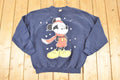 Vintage 1990s Mickey Mouse Christmas Crewneck Sweatshirt Men's L