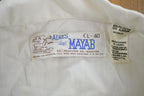 Vintage 1980s Aires Del Mayab Formal Short Sleeved Button Up Shirt