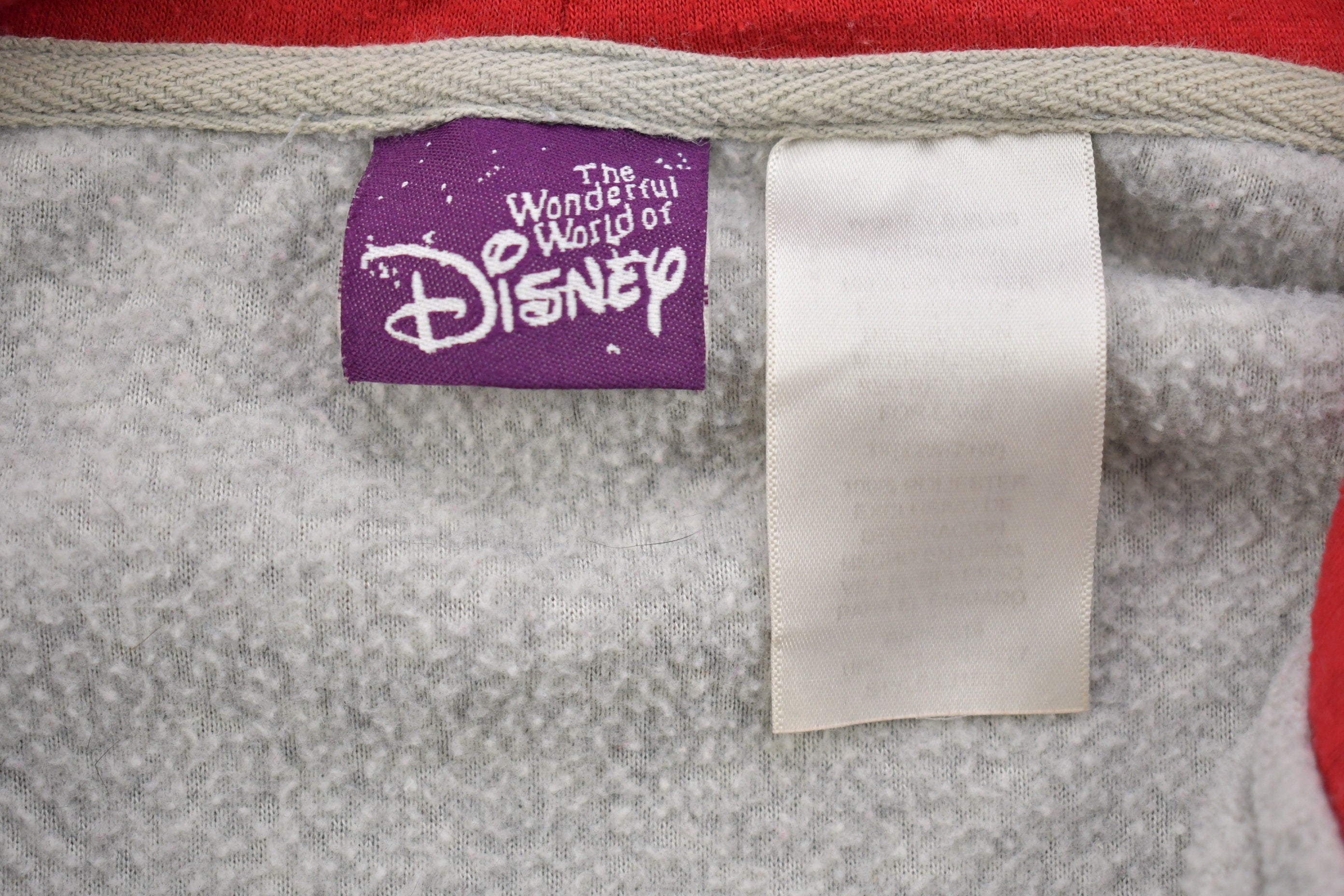 Vintage 1990s Mickey Mouse Quarter Zip Graphic Hoodie