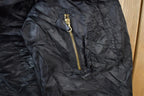 Vintage 1990's Military Reversible Bomber Zip Up Army Jacket