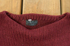 Vintage 1940s Montgomery Ward Wool Knit Sweater Men's S