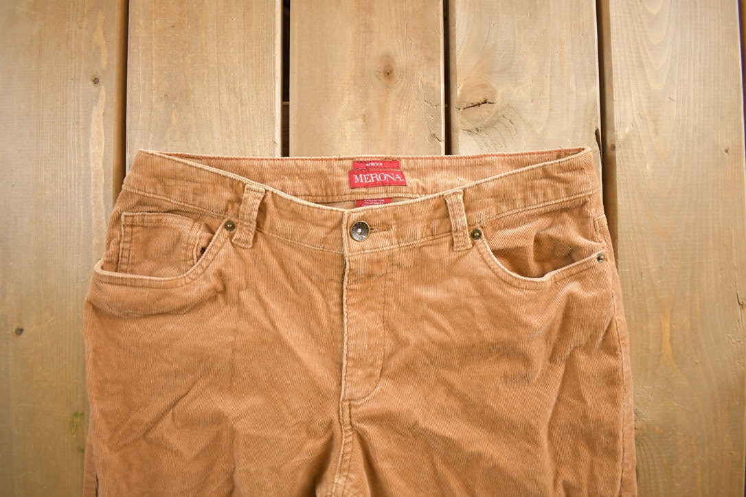 Vintage 1990s Merona Corduroy Pants Size 32x30