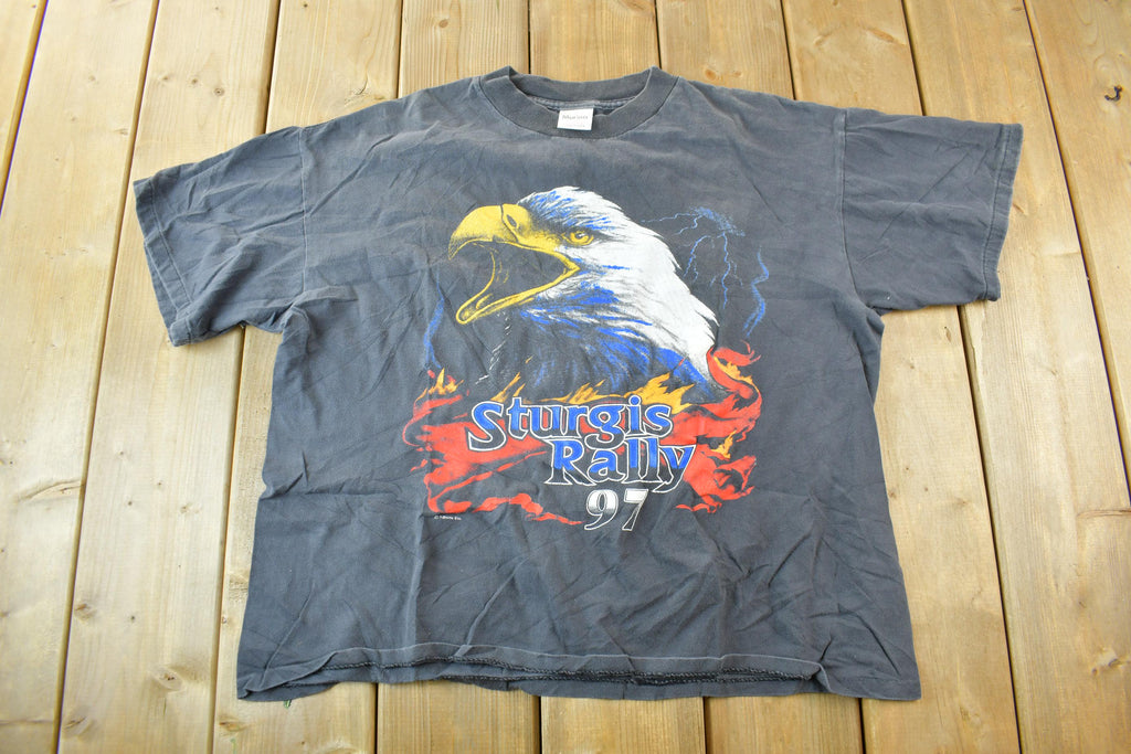 Vintage 1997 Sturgis Black Hills Bike Rally Motorcycle T-Shirt
