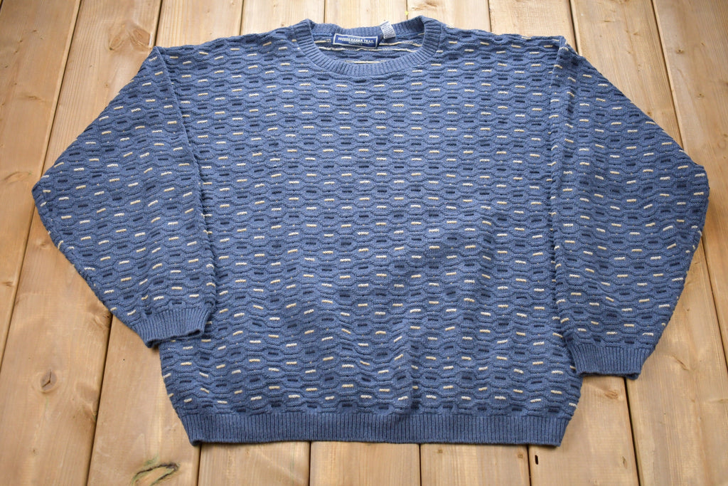 Vintage 1990s Susquehanna Trail Made In USA Knitted Sweater