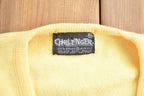 Vintage 1990s Challenger Acrylic Knitted V Neck Sweater