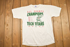 Vintage 1990s Tech Titans Graphic T Shirt
