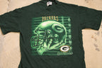 Vintage 1998 Green Bay Packers Embroidered Graphic T Shirt
