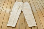 Vintage 1990s Levi's Gold Tab 545 Loose Fit Denim Jeans Men's 37 x 30 / 90s Denim / White Denim / Streetwear / Made in USA