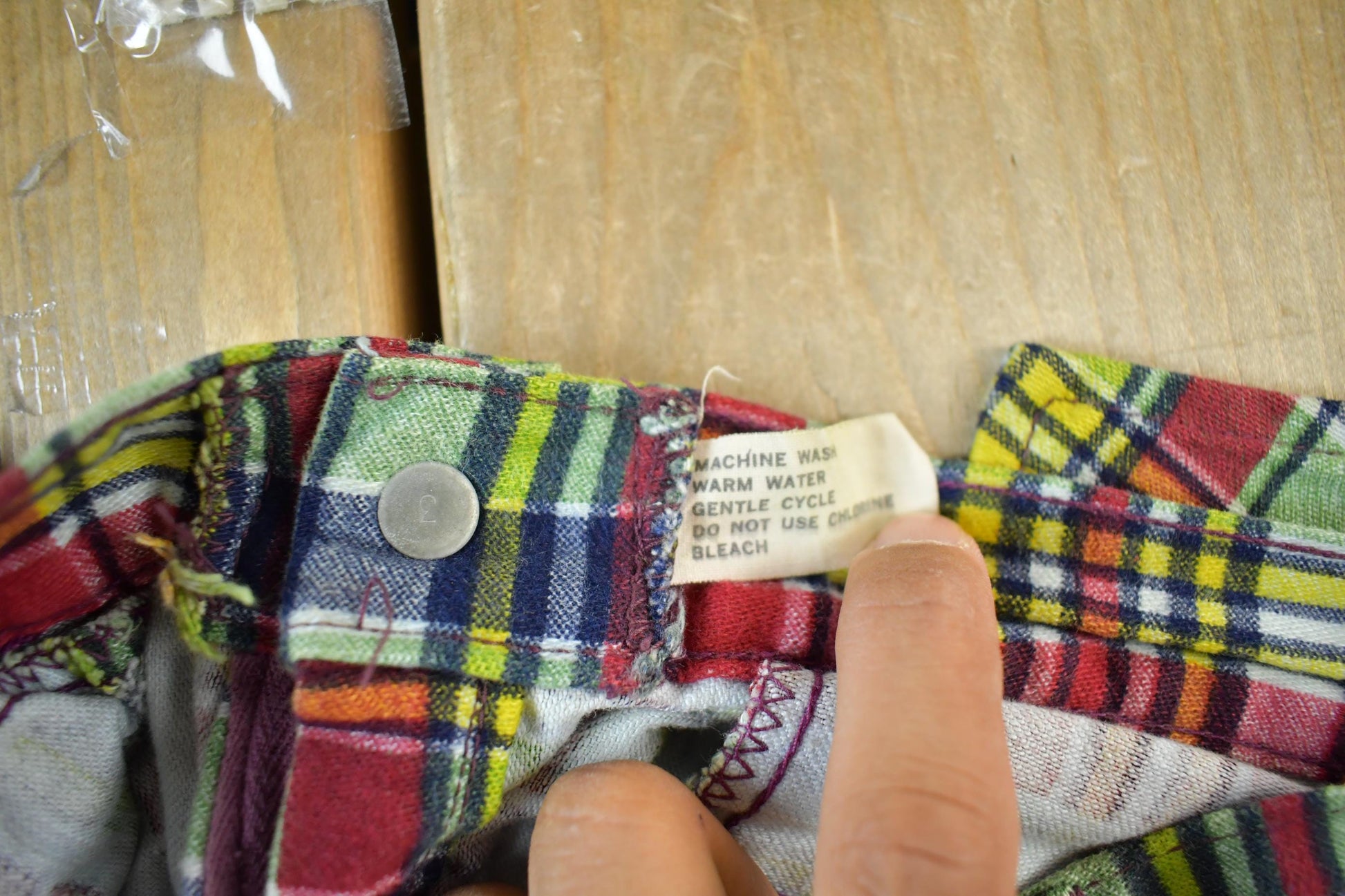 Vintage 1960s 1970s Flare Bell Bottom Pants Women's 25 x 32