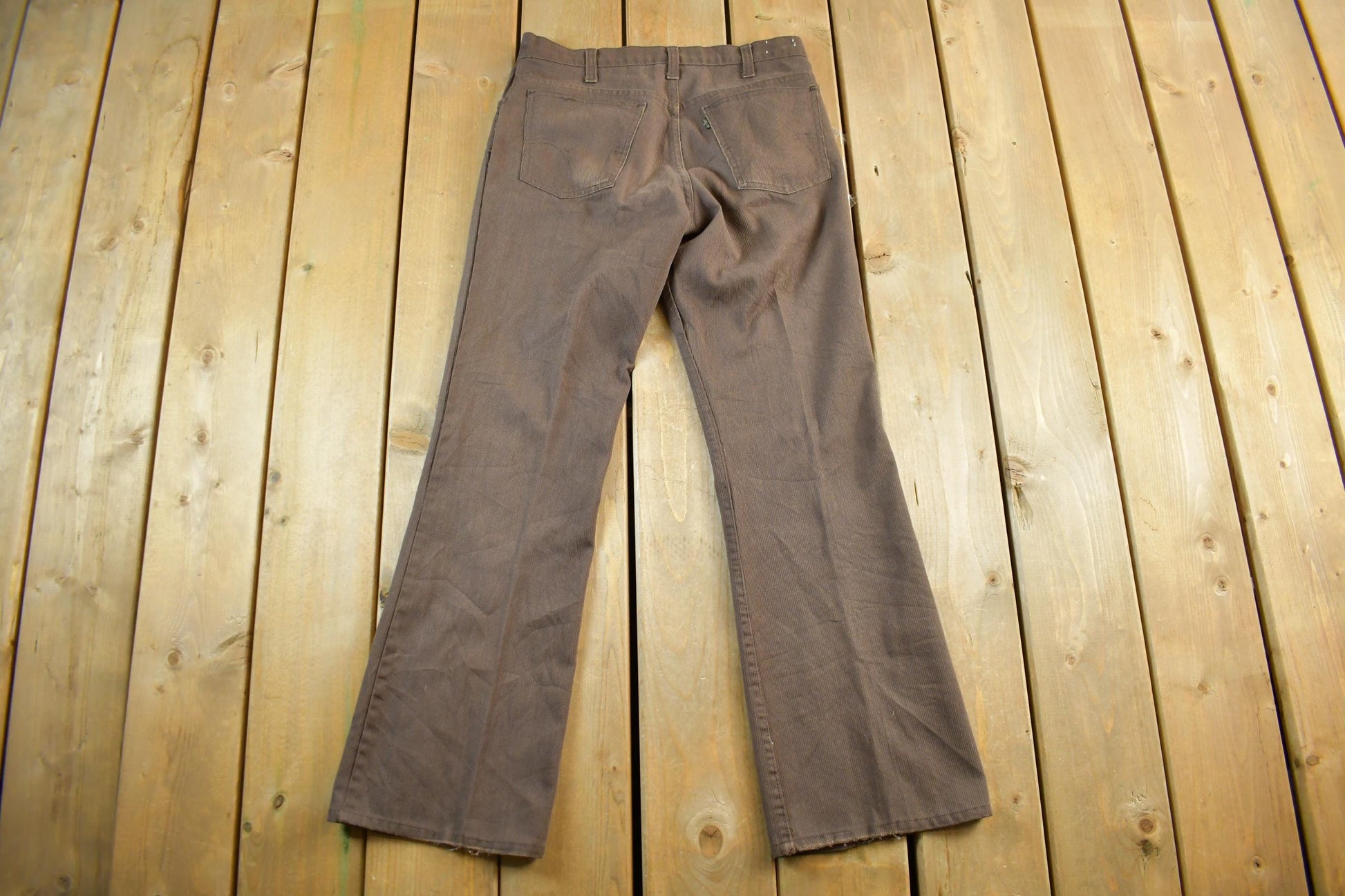 Vintage 1960s Levi's Sta-Prest Slacks Trousers Men's 30 x 29  True Vintage  Vintage Pleated Pants  60s Flare Pants  Made in USA