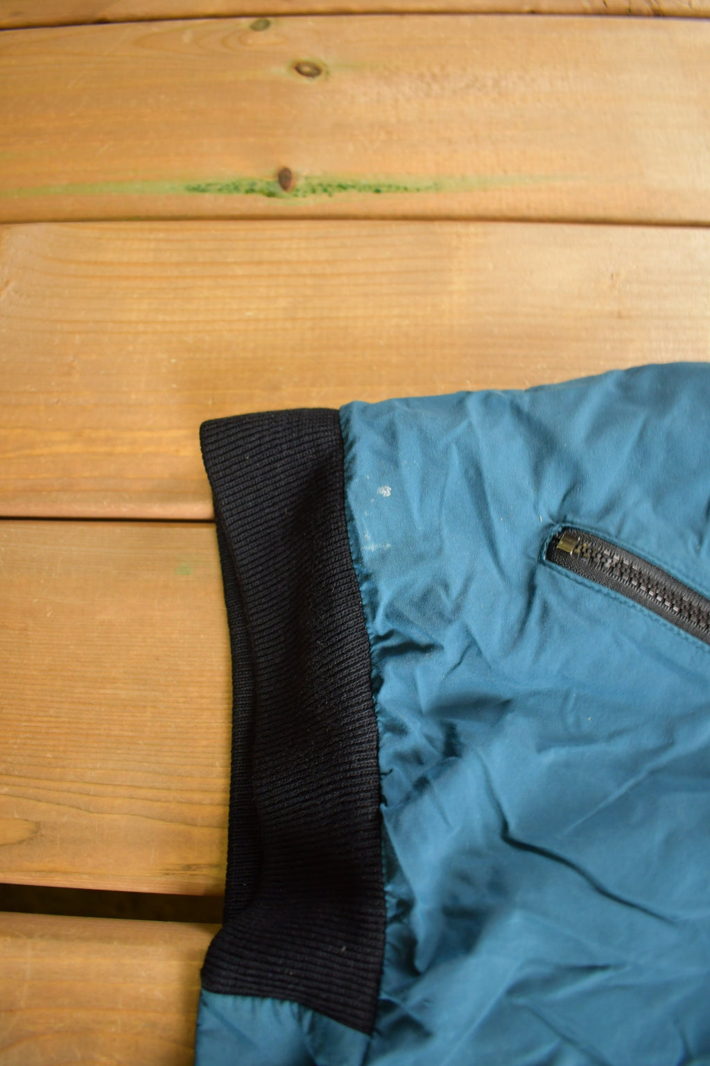 Vintage 1990s LL Bean Fleece Lined Warm Up Jacket