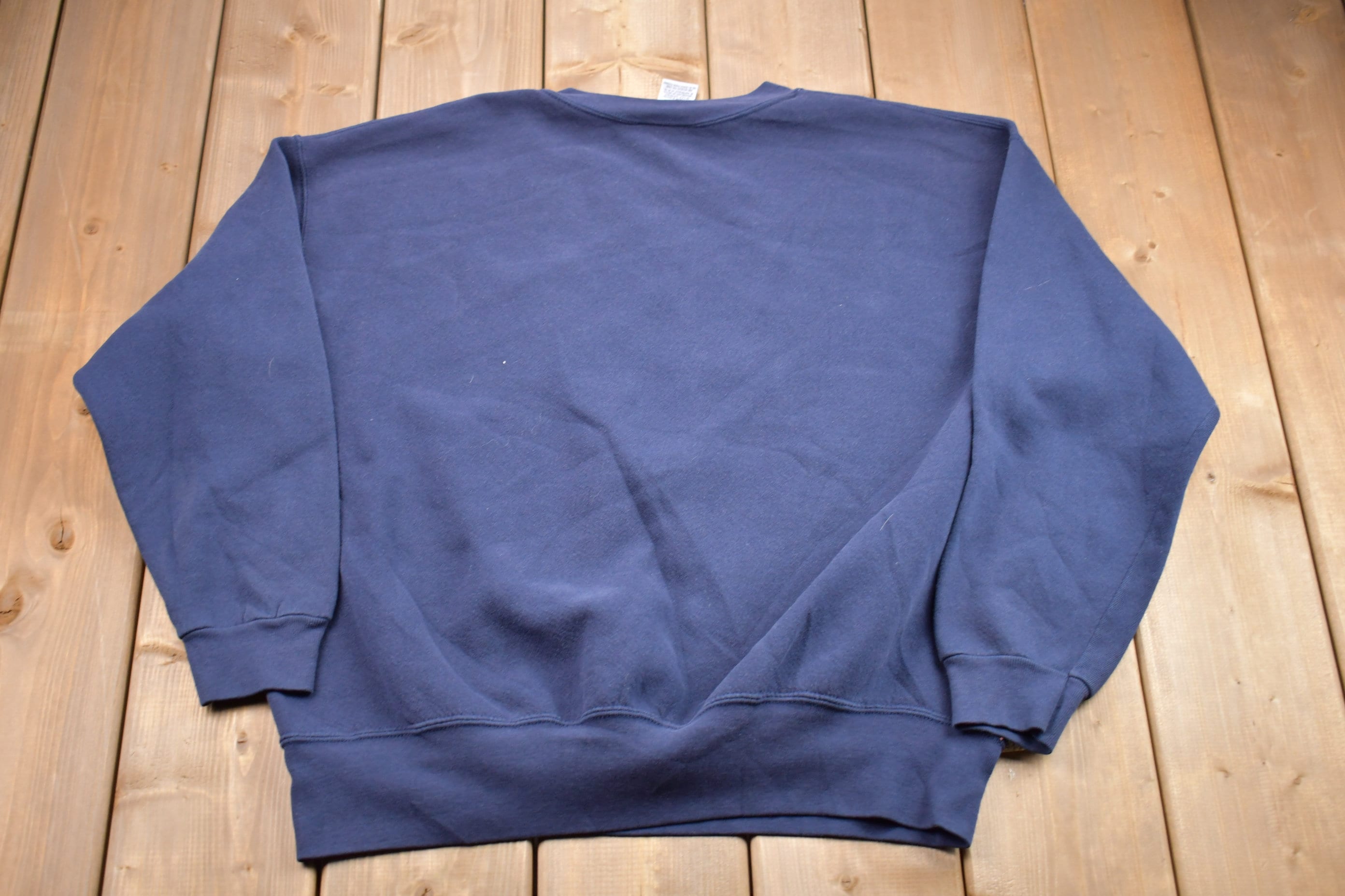 Vintage 1990s Horse Embroidered Graphic Crewneck Sweatshirt
