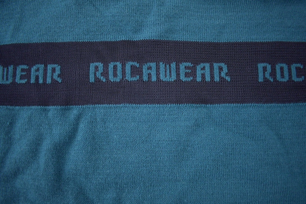 Vintage 1990s Roc A Wear Deadstock Knit Crewneck Sweater Size XL