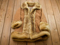 Vintage 1970s Sally Afghan Penny Lane Shearling Jacket