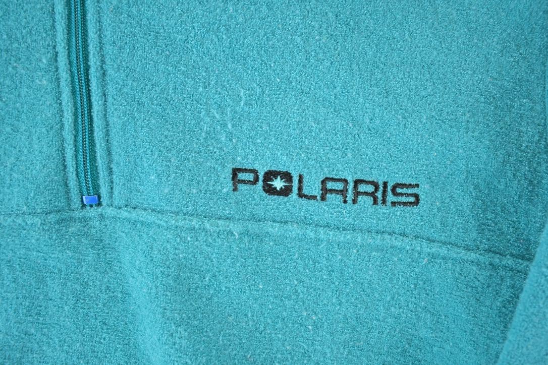Vintage 1990s Polaris Fleece Outdoorsman Hoodie Sweater