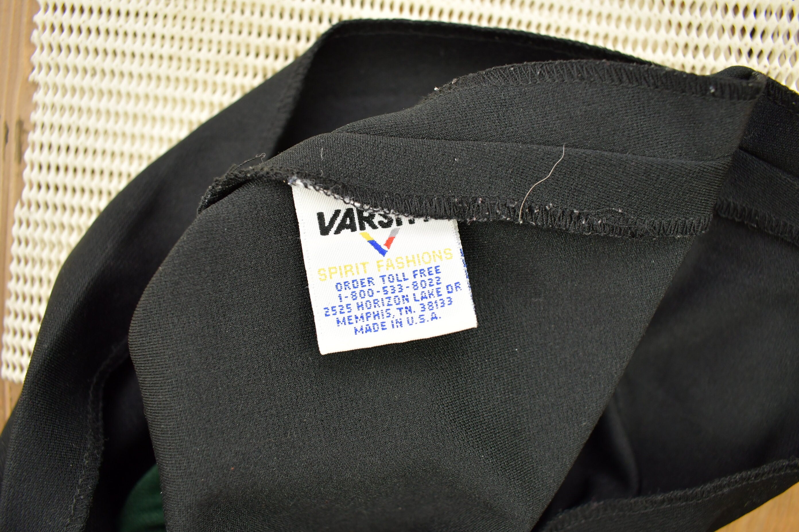 Vintage 1980s Cats Varsity Cheerleading Uniform Jersey