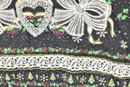 Vintage 1990s Nutcracker Big Bells Christmas Turtleneck Sweatshirt Women's XXL