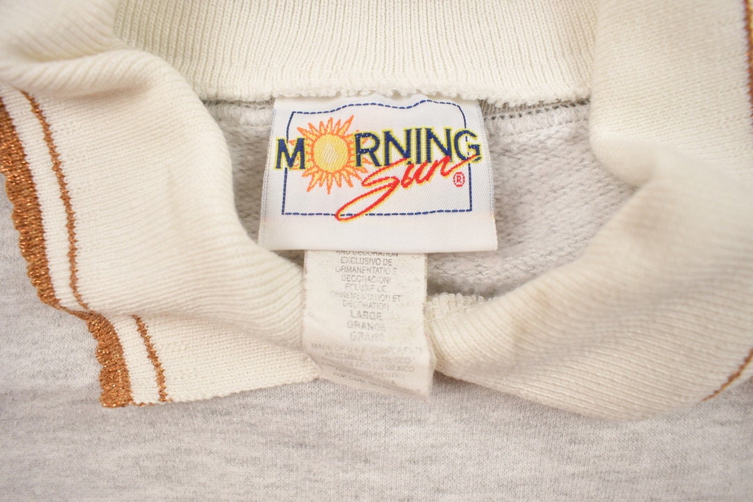 Vintage 1990s Morning Sun Cottage Crewneck Sweatshirt